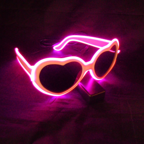 Costume Party LED Sunglasses - Image 4