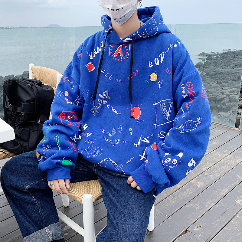 Harajuku Anime One Way Sweatshirt Oversized Japanese Streetwear Harajuku Anime One Way Sweatshirt Oversized Japanese Streetwear