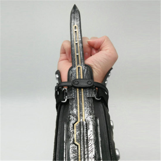 Game Novel  Creed 4Black Flag Edward Prop Weapon Sleeve Arrow Sleeve Blade Can be Ejected Prop Model - Image 2