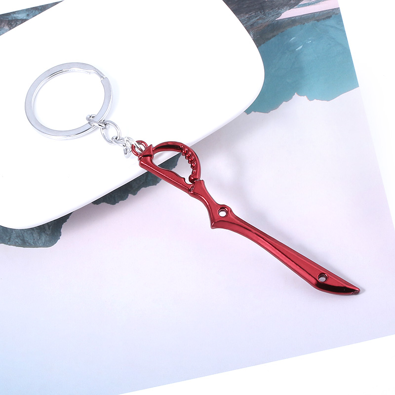 MIDY Anime KILL la KILL Keychain Matoi Ryuko Metal Mini Red Scissors Blade Keyring Men Car Accessories MIDY Anime KILL la KILL Keychain Matoi Ryuko Metal Mini Red Scissors Blade Keyring Men Car Accessories