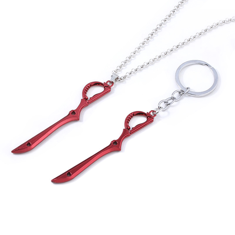 MIDY Anime KILL la KILL Keychain Matoi Ryuko Metal Mini Red Scissors Blade Keyring Men Car Accessories MIDY Anime KILL la KILL Keychain Matoi Ryuko Metal Mini Red Scissors Blade Keyring Men Car Accessories