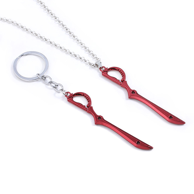 MIDY Anime KILL la KILL Keychain Matoi Ryuko Metal Mini Red Scissors Blade Keyring Men Car Accessories MIDY Anime KILL la KILL Keychain Matoi Ryuko Metal Mini Red Scissors Blade Keyring Men Car Accessories
