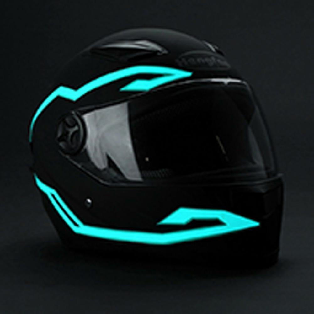Light Flashing Stripe Motorcycle Helmet Luminous Sticker LED Night Riding Lights Light Flashing Stripe Motorcycle Helmet Luminous Sticker LED Night Riding Lights
