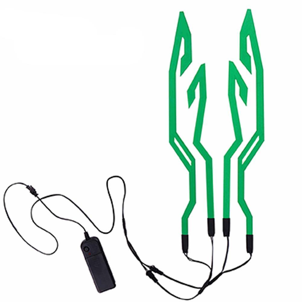 Light Flashing Stripe Motorcycle Helmet Luminous Sticker LED Night Riding Lights Light Flashing Stripe Motorcycle Helmet Luminous Sticker LED Night Riding Lights