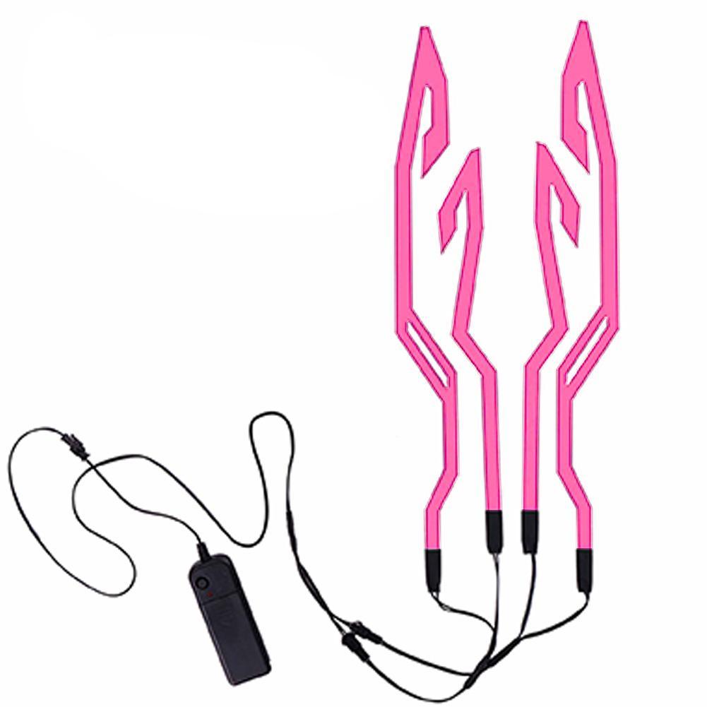Light Flashing Stripe Motorcycle Helmet Luminous Sticker LED Night Riding Lights Light Flashing Stripe Motorcycle Helmet Luminous Sticker LED Night Riding Lights