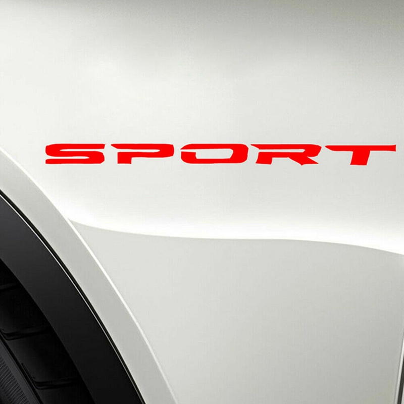 Strong Sticker Car Body Car Door Rims Wheel Hub Racing 4PCS/SET SPORT Decal Strong Sticker Car Body Car Door Rims Wheel Hub Racing 4PCS/SET SPORT Decal