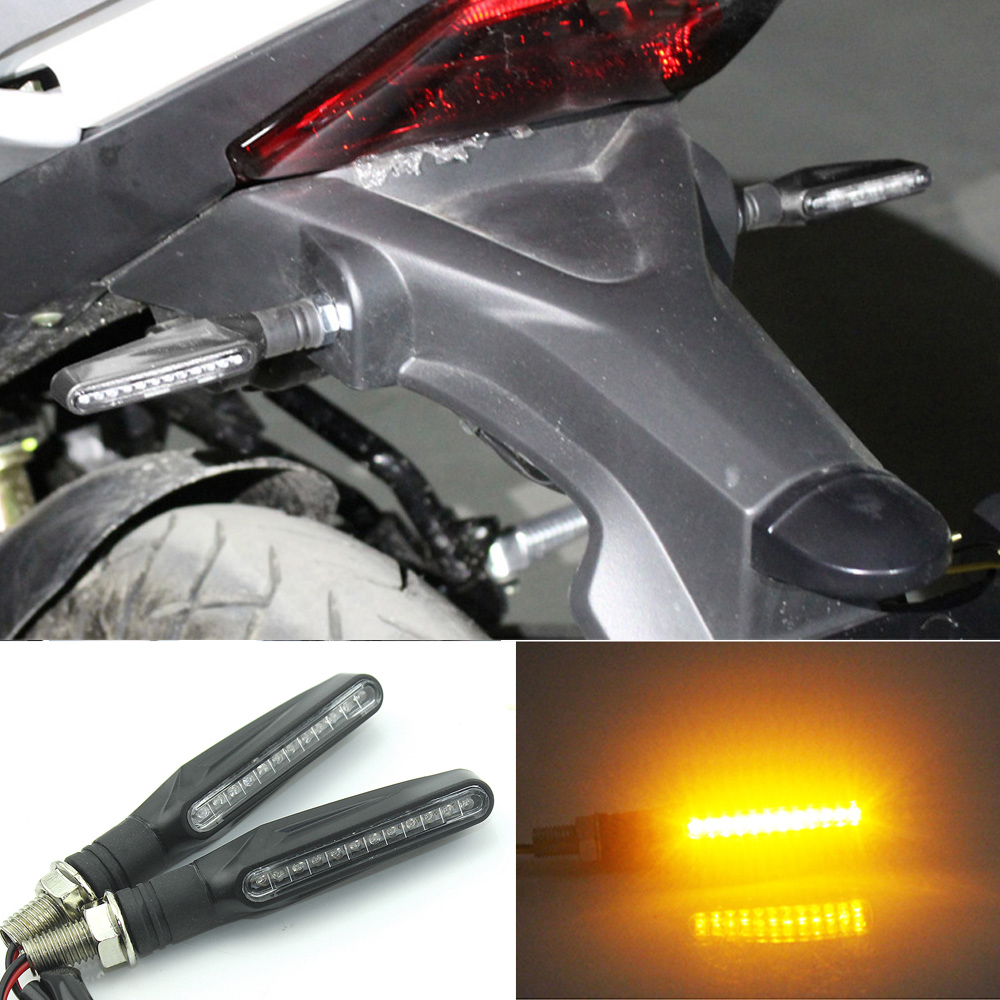 Universal LED Motorcycle Turn Signal Light 12v IP68 4PCS Waterproof Indicator Universal LED Motorcycle Turn Signal Light 12v IP68 4PCS Waterproof Indicator