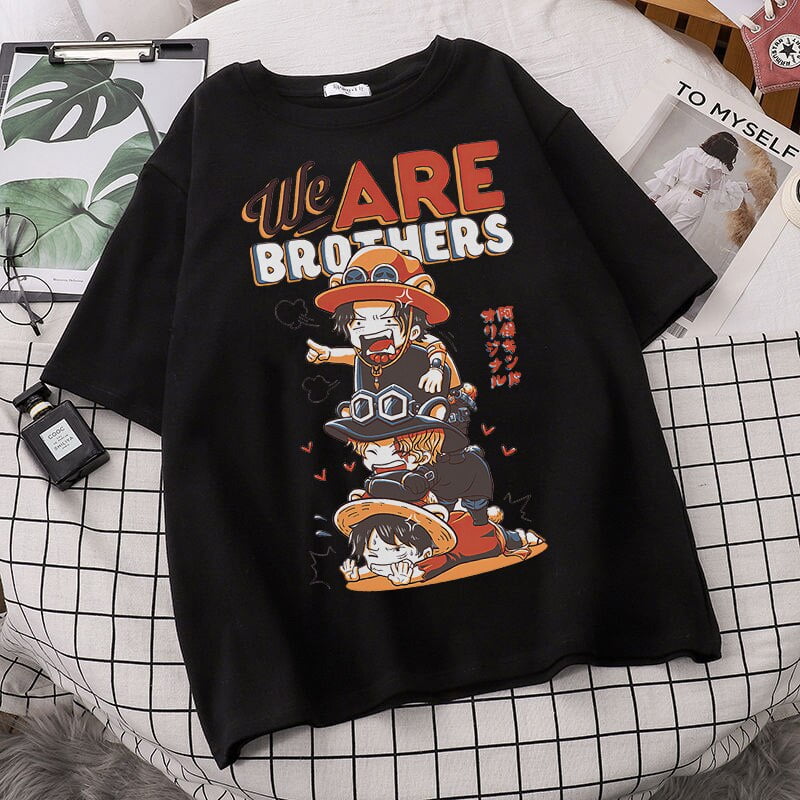 Anime One Piece Oversized T Shirt Luffy Fashion Super Cool Print Short Sleeve Anime One Piece Oversized T Shirt Luffy Fashion Super Cool Print Short Sleeve