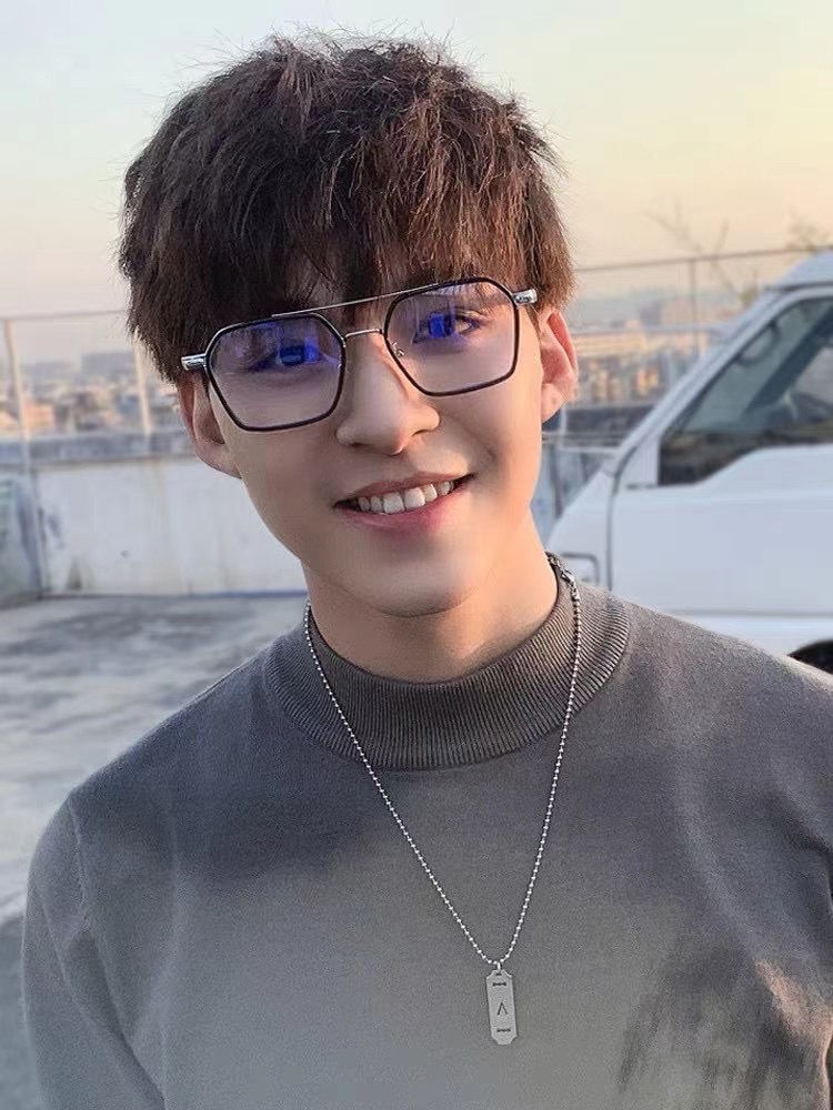 Anti Blue Light Glasses square Eyewear Blocking Metal Glasses Frame Women Men