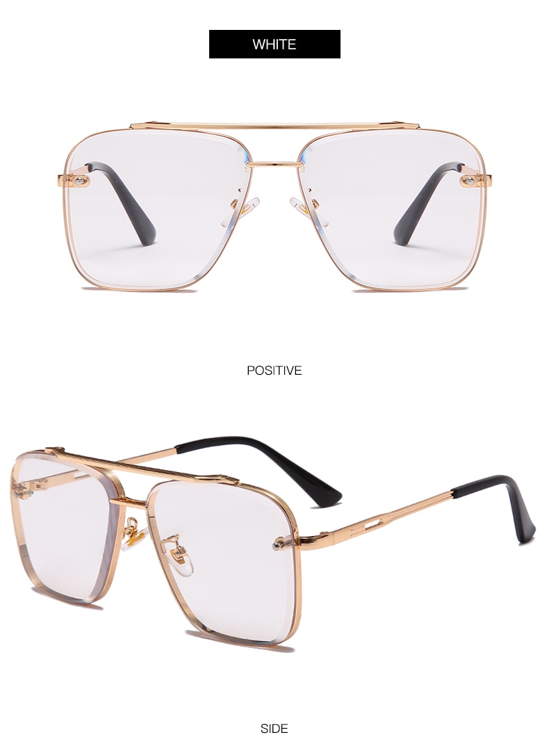 Fashion Glasses Cool Driving Style Gradient Brown