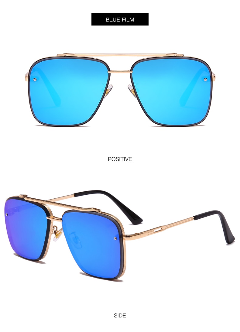 Fashion Glasses Cool Driving Style Gradient Brown