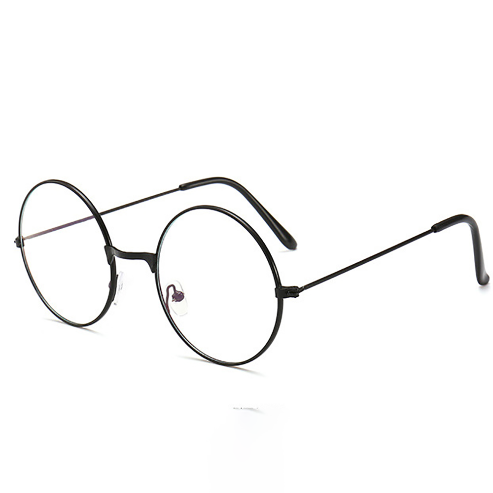 Retro Round Frame Glasses Anti-blue Radiation Ultralight Men Women Blue Light Blocking Glasses Eyewear