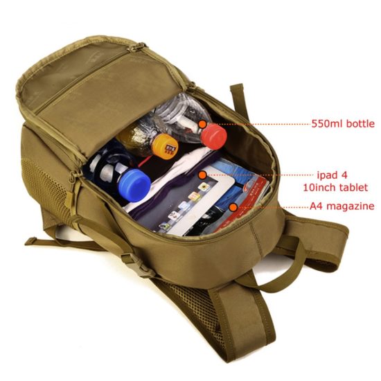 Tactical Backpack Military Rucksacks Men 15L-20L Waterproof Sport Travel Camping Bags - Image 2