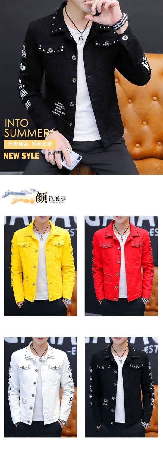 Leather Racer Black Jacket Korean Fashion Jacket Youth Casual Versatile Hot Top Streetwear Coat