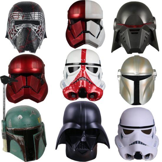 Star Wars Helmet The Mandalorian Cosplay Mask Soldier Warrior PVC Helmet Darth Vader Stormtrooper Prop Disney