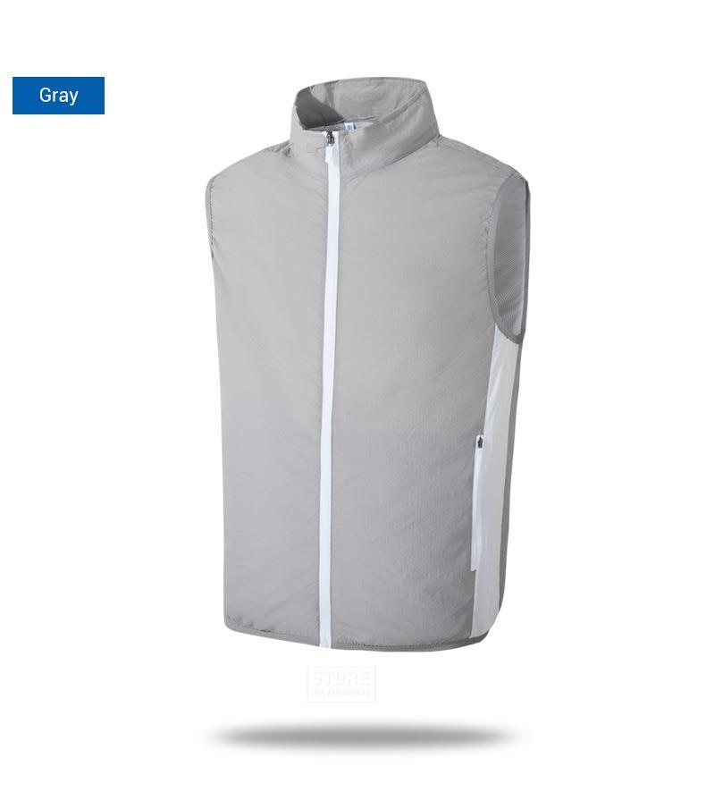 Ice Vest Fan Air Conditioning Clothes Cool Vest Sport USB Charging Worker Camping Fishing