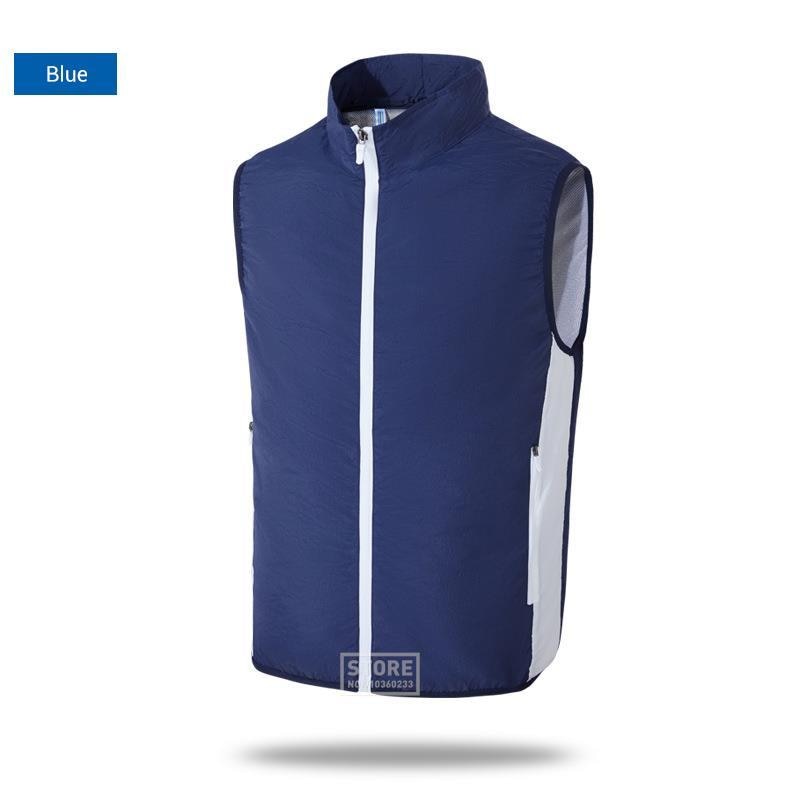 Ice Vest Fan Air Conditioning Clothes Cool Vest Sport USB Charging Worker Camping Fishing