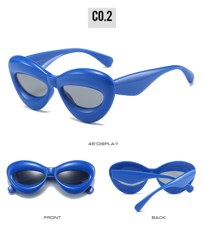 Sexy Lip Sunglasses For Women New Luxury Brand Candy Color Sunglasses Men Hip Hop