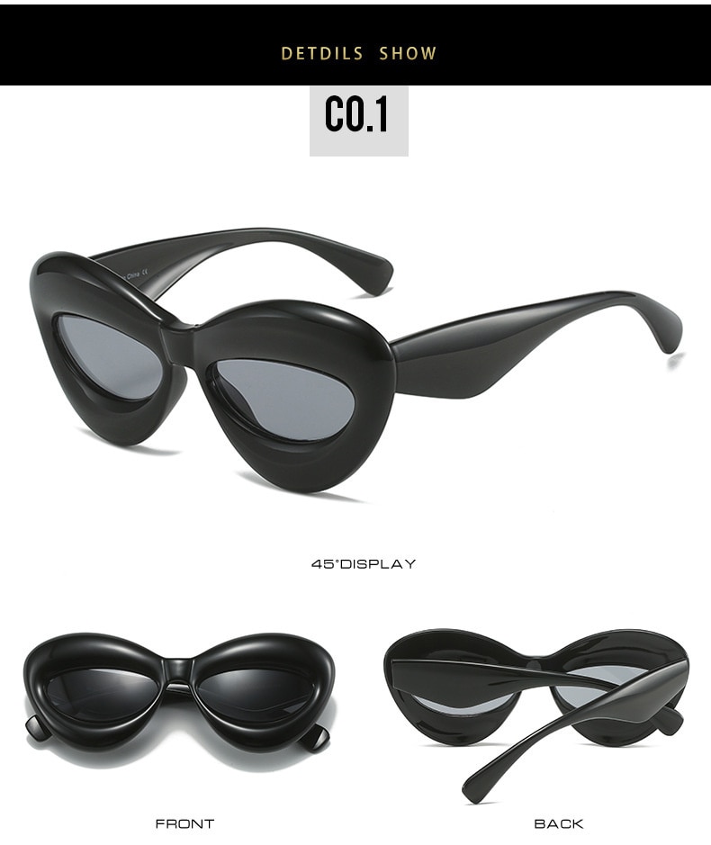 Sexy Lip Sunglasses For Women New Luxury Brand Candy Color Sunglasses Men Hip Hop