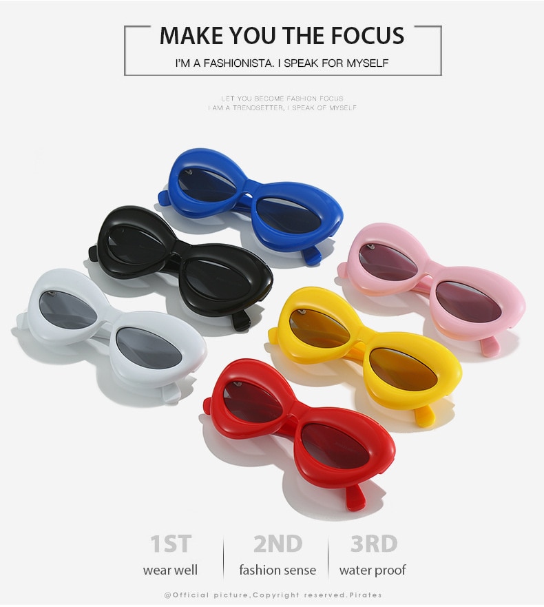 Sexy Lip Sunglasses For Women New Luxury Brand Candy Color Sunglasses Men Hip Hop