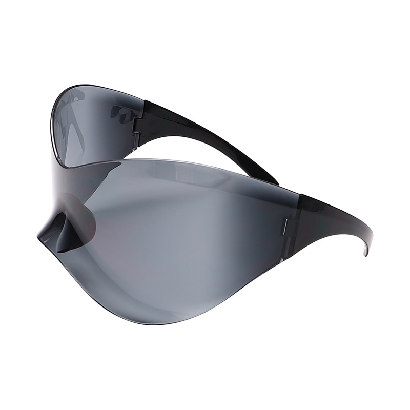 Oversized Weird Sunglasses New Designer window car glasses Goggle UV400 Protection Black Shades Eyewear Oculos