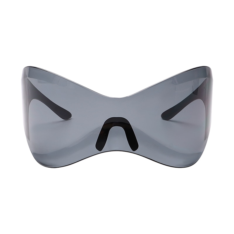 Oversized Weird Sunglasses New Designer window car glasses Goggle UV400 Protection Black Shades Eyewear Oculos