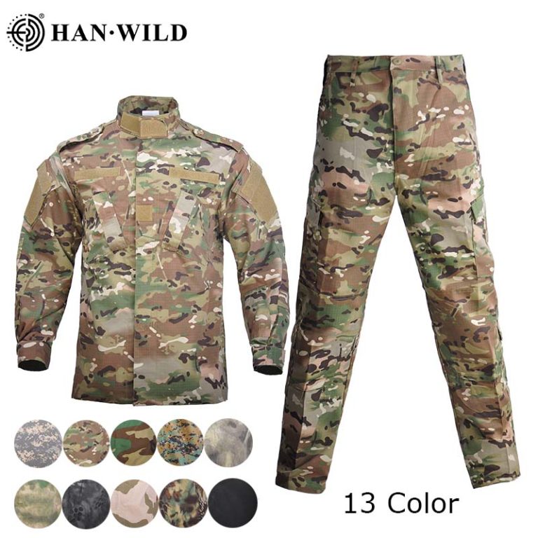 Men Military Uniform Special Forces Soldier Clothes