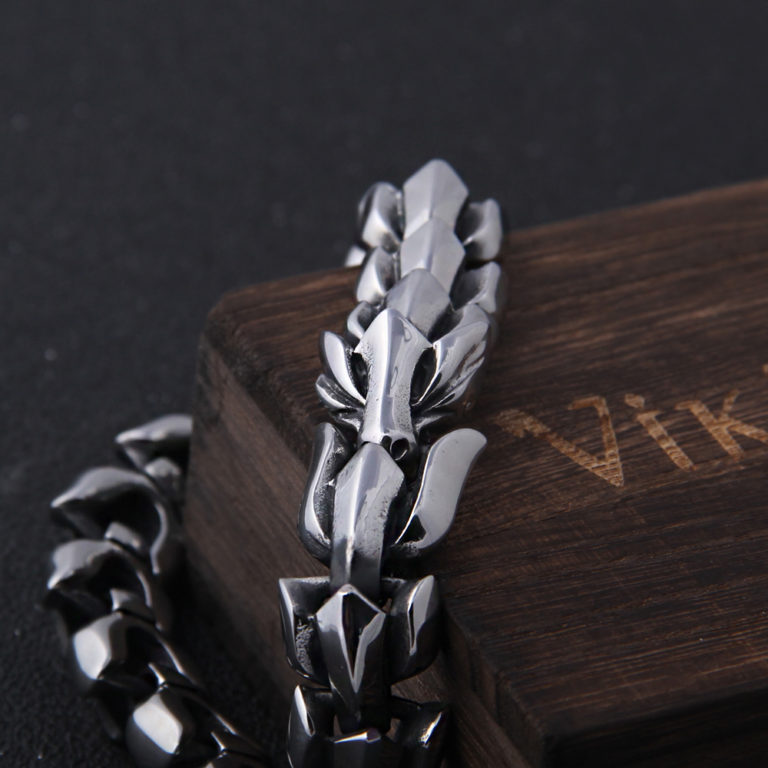 Viking bracelet for men stainless steel fashion Jewelry - Image 2