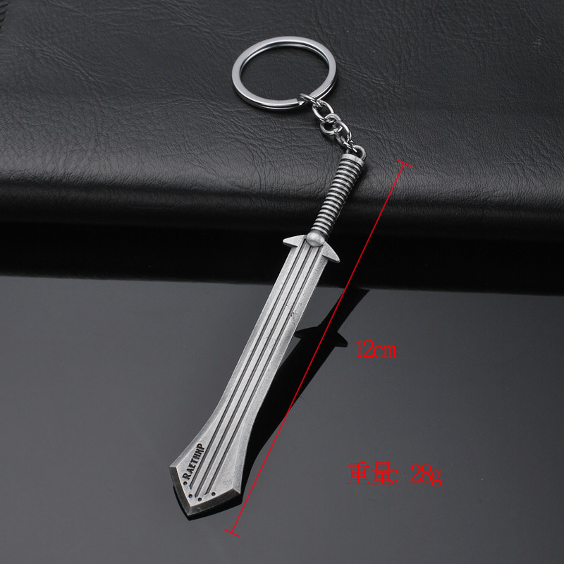 Keychain Toys Avengers Sword Stormbreaker Key chain Thanos Spiderman Keyring Toys Keychain Toys Avengers Sword Stormbreaker Key chain Thanos Spiderman Keyring Toys