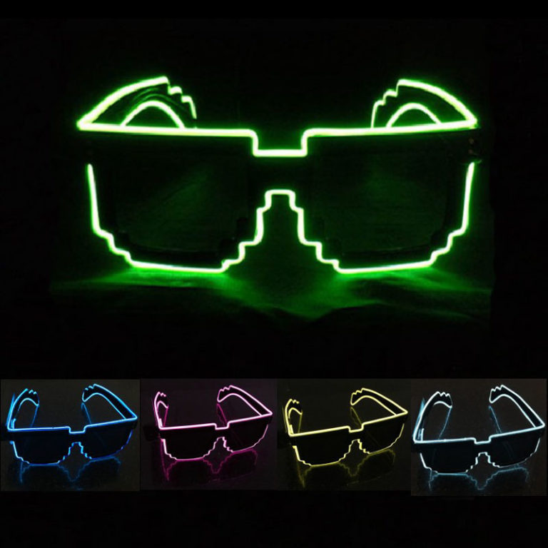 Flashing LED Glasses Fashion Party - Image 2