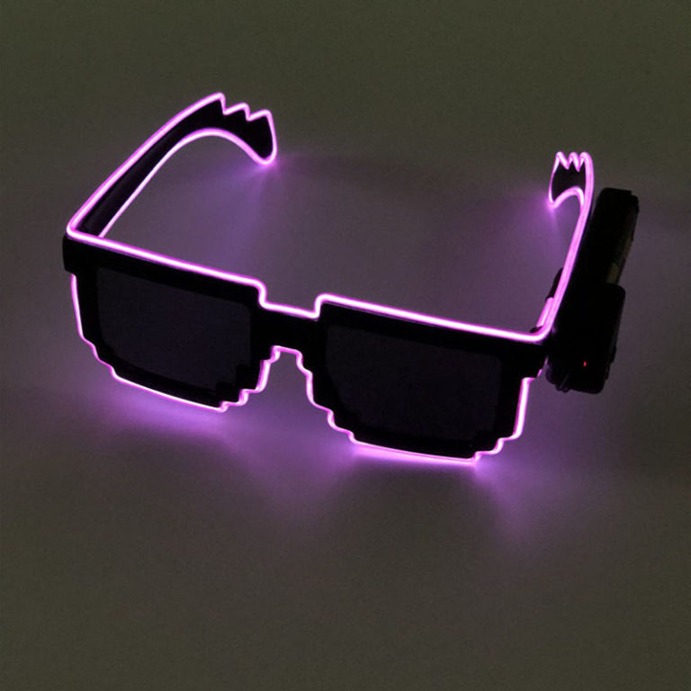 Flashing LED Glasses Fashion Party - Image 4