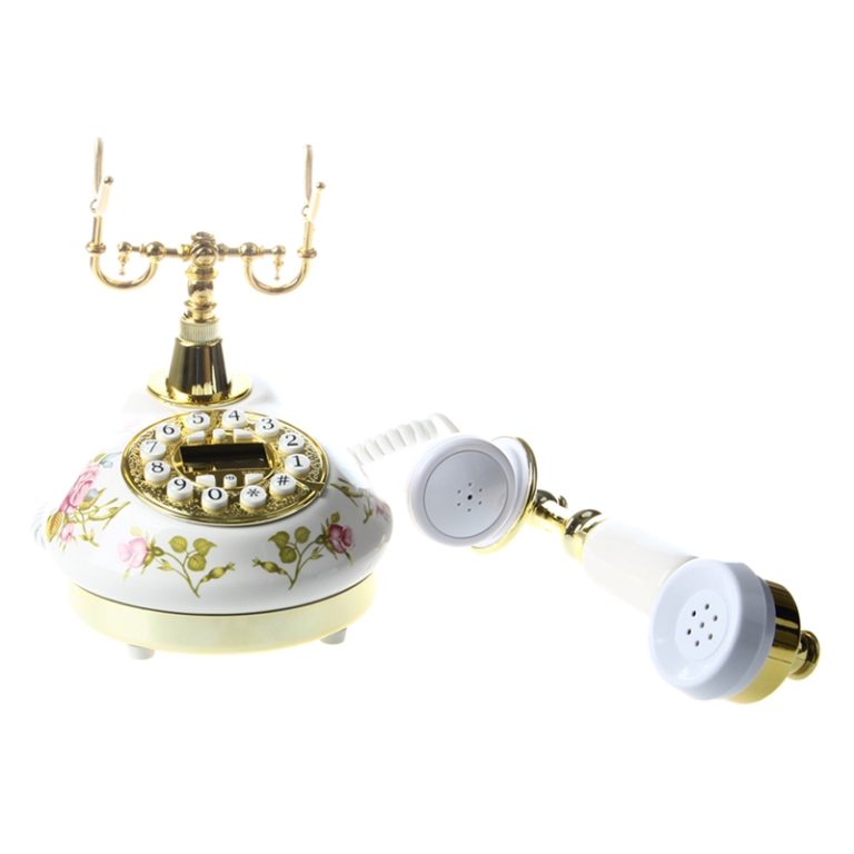 Landline Phone Classic Old Telephone for Home Office Hotel Decoration - Image 2