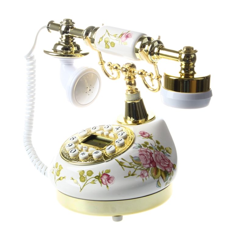 Landline Phone Classic Old Telephone for Home Office Hotel Decoration