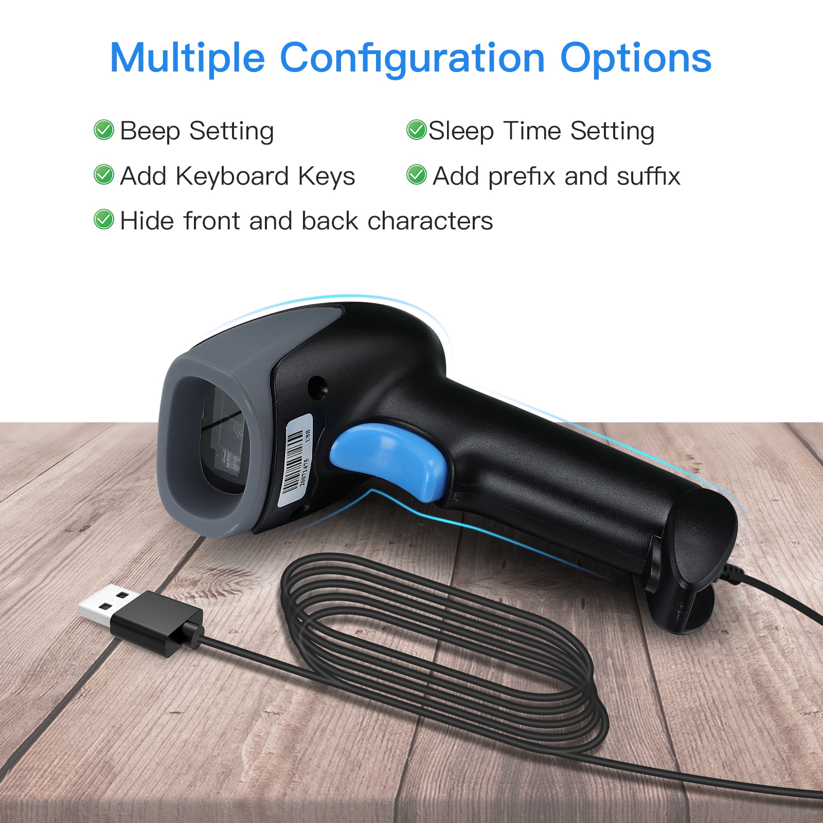 Mini Portable Barcode Scanner QR Code Screen Image Reader Data Matrix USB Wired Scanning Bluetooth Mini Portable Barcode Scanner QR Code Screen Image Reader Data Matrix USB Wired Scanning Bluetooth