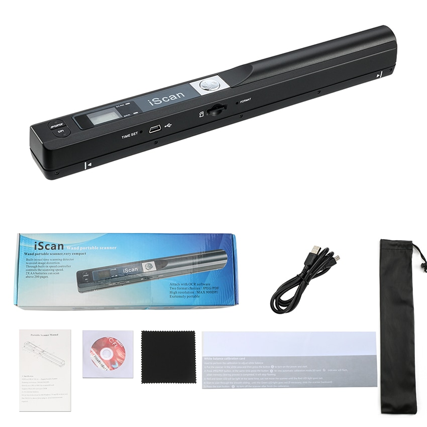 Milestone Handheld Scanner A4 Document Book Pen Scanner Scanner Portable Colorful Scanner 900DPI Iscan JPG PDF Support IScan01 Milestone Handheld Scanner A4 Document Book Pen Scanner Scanner Portable Colorful Scanner 900DPI Iscan JPG PDF Support IScan01