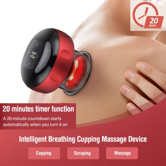 Cupping Massage Electric Vacuum Anti Cellulite Magnet Therapy Cordless Scraping Fat Burner Slimming Body - Image 2