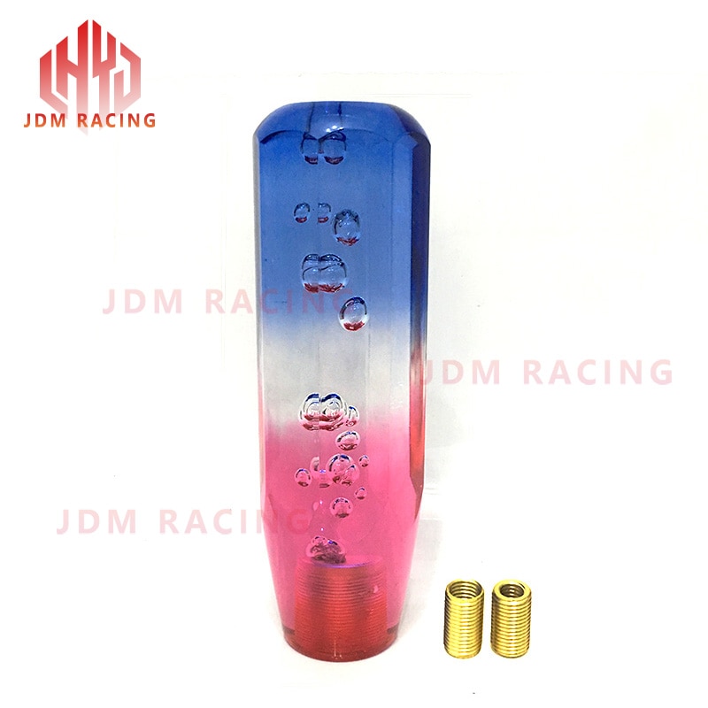 Manual Shift Gear Head Knob Crystal Transparent Bubble Purple 10cm 15cm Manual Shift Gear Head Knob Crystal Transparent Bubble Purple 10cm 15cm