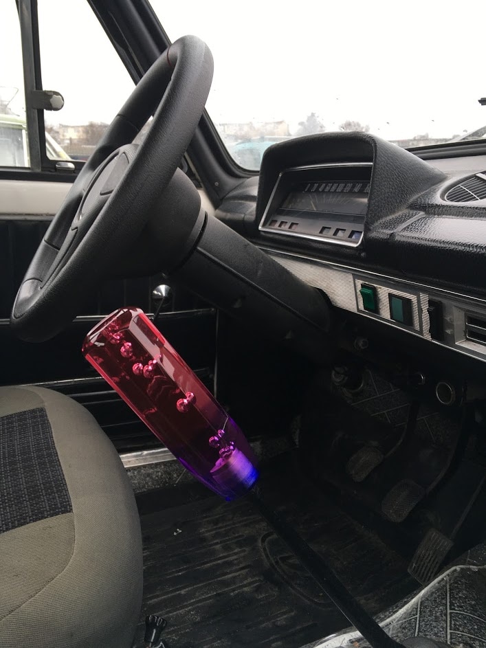 Manual Shift Gear Head Knob Crystal Transparent Bubble Purple 10cm 15cm Manual Shift Gear Head Knob Crystal Transparent Bubble Purple 10cm 15cm