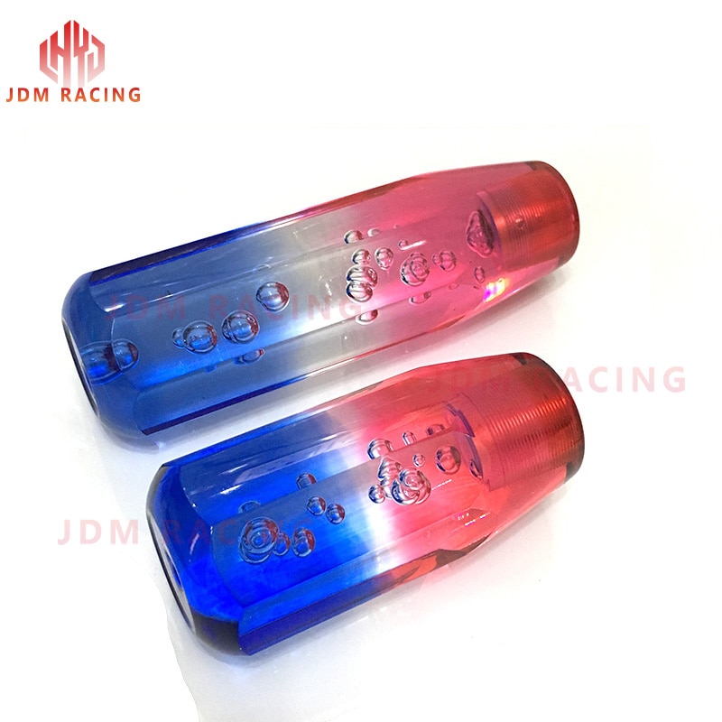 Manual Shift Gear Head Knob Crystal Transparent Bubble Purple 10cm 15cm Manual Shift Gear Head Knob Crystal Transparent Bubble Purple 10cm 15cm