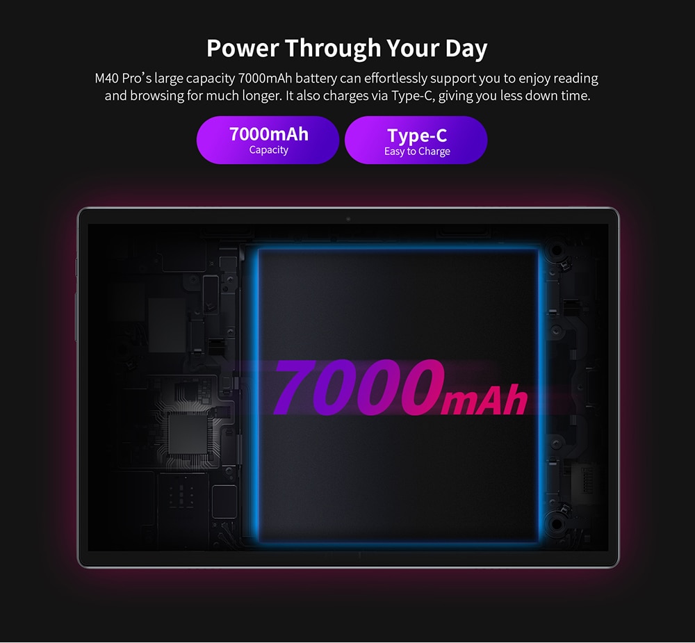 Tablet Teclast M40 Pro 10.1 6GB RAM 128GB ROM Octa Core Android 11 4G Network Dual Wifi Type-C Tablet Teclast M40 Pro 10.1 6GB RAM 128GB ROM Octa Core Android 11 4G Network Dual Wifi Type-C