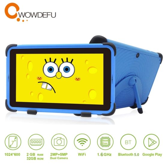 Kids Tablet 7"Inch 2GB-Ram 32GB Quad Core Google Play Children Tablets for Gift 3000mAh - Image 2