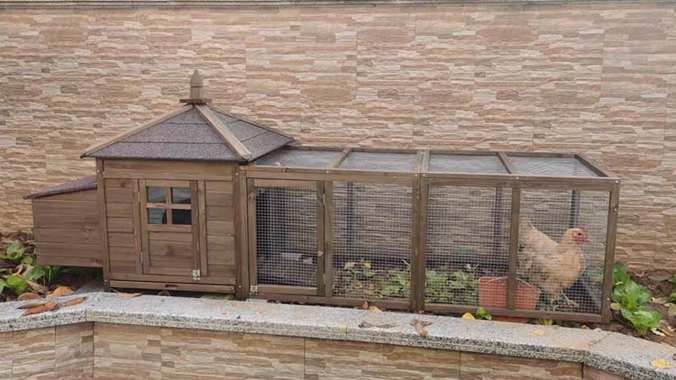 Foldable Wood Chicken Rabbit Cage for Household Large-scale Duck Cats Dog Coops and Pet Houses