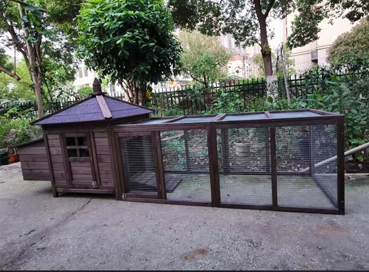 Foldable Wood Chicken Rabbit Cage for Household Large-scale Duck Cats Dog Coops and Pet Houses