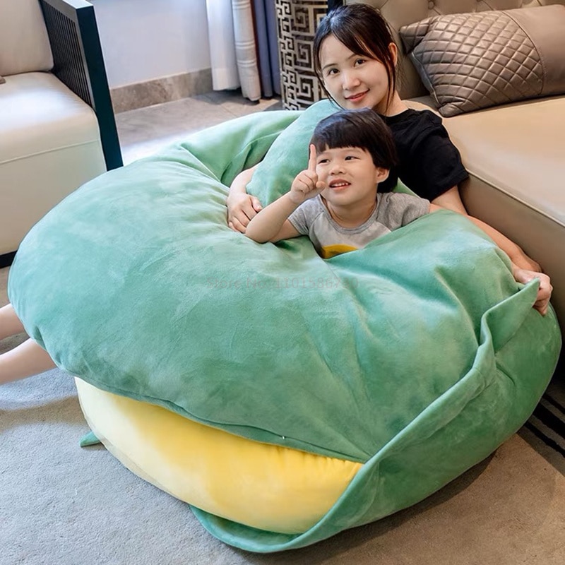 Turtle Shell Pillow Toys Big Tortoise Clothes Stuffed Soft for Sleeping Cushion Cosplay Game Gift