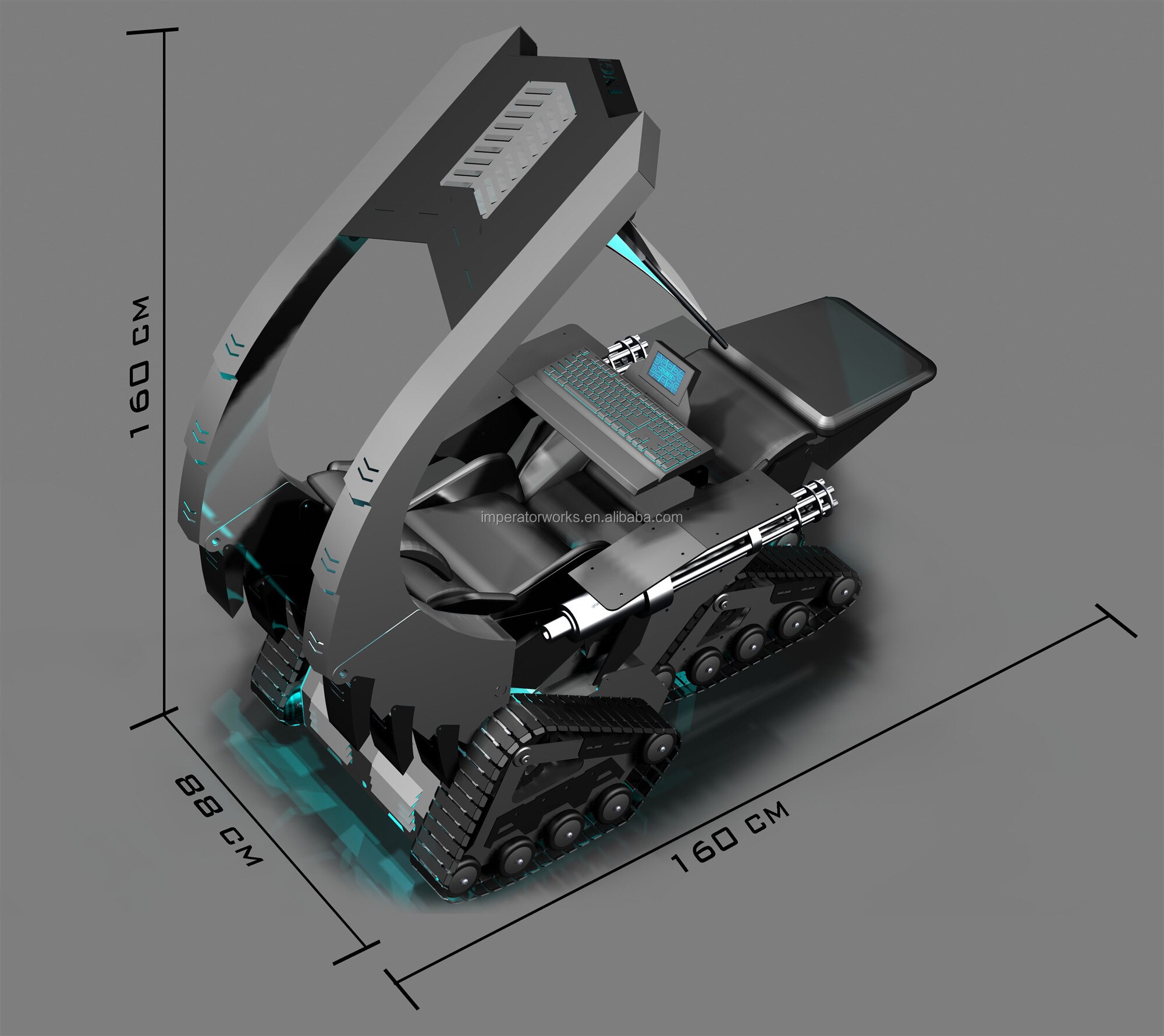 Ultimate Gaming Chair Cockpit Workstation Fully Recline with RGB,OEM ODM Ultimate Gaming Chair Cockpit Workstation Fully Recline with RGB,OEM ODM