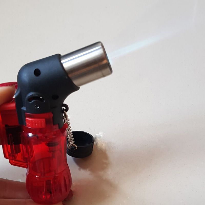 Flame Lighter Watch Metal New Creative Personality Gas Electronic Open Lighter