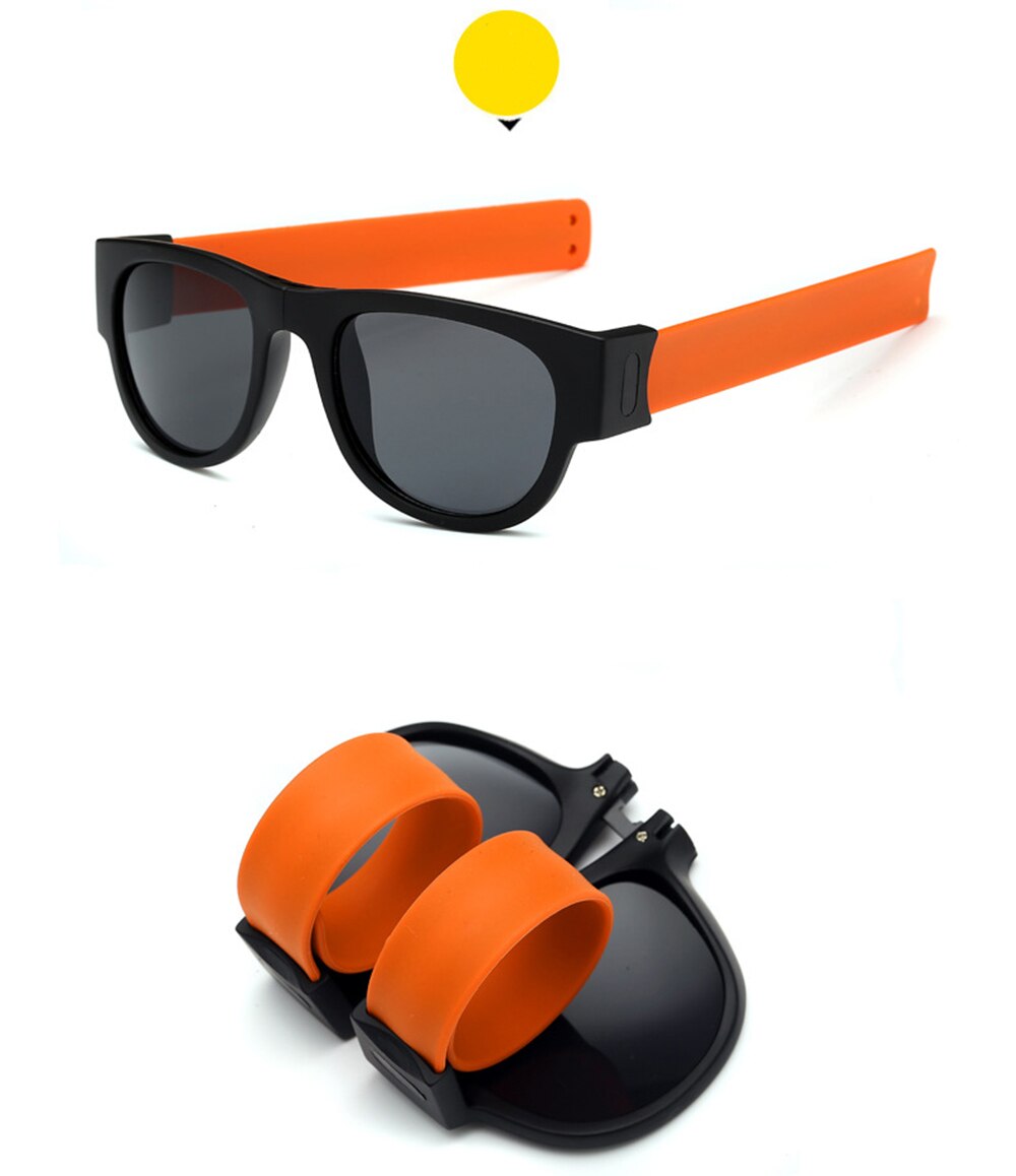 Wristband Sunglasses Sports Glasses for Men Women Foldable Fashion Driving Cycling anti-falling