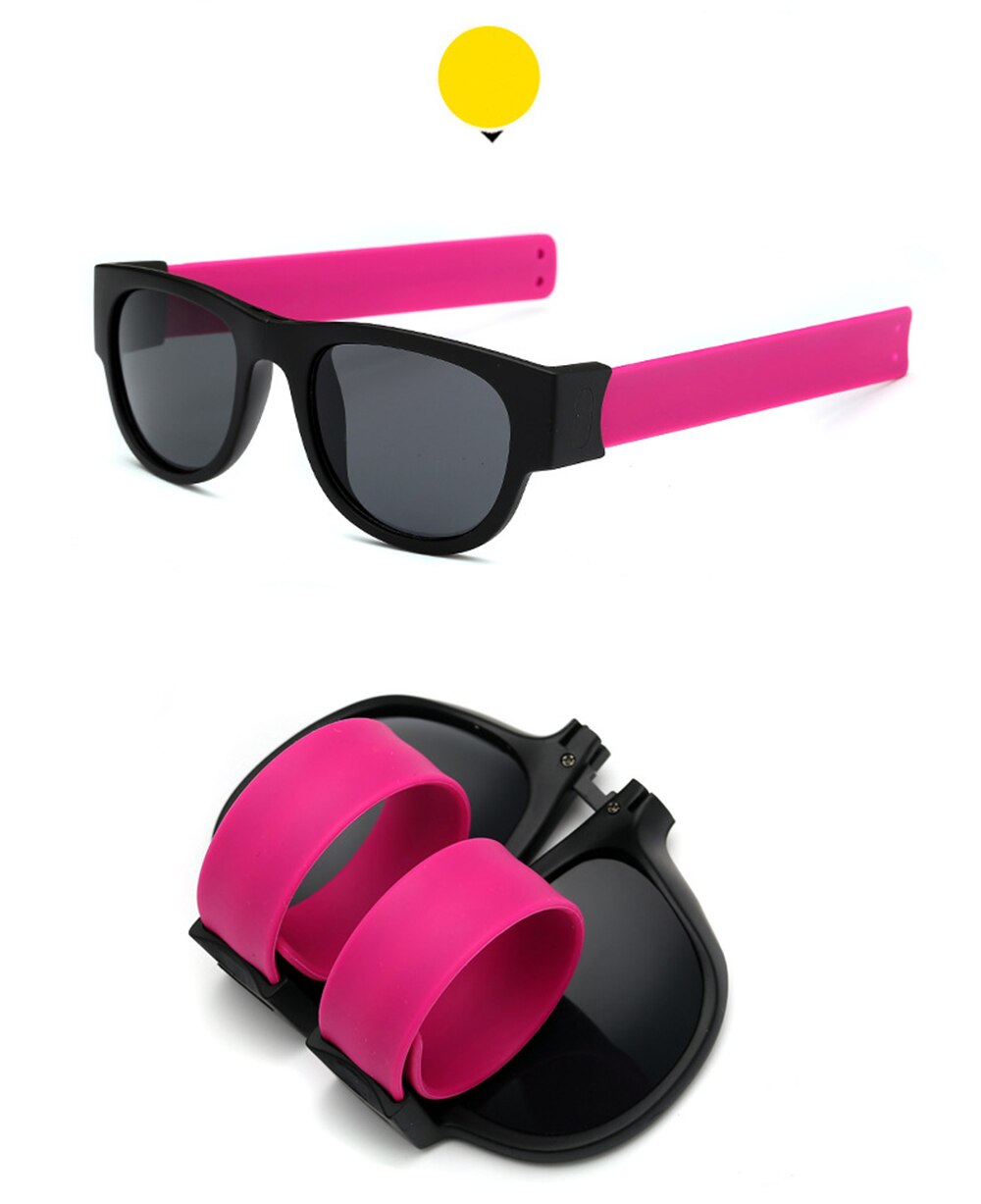 Wristband Sunglasses Sports Glasses for Men Women Foldable Fashion Driving Cycling anti-falling