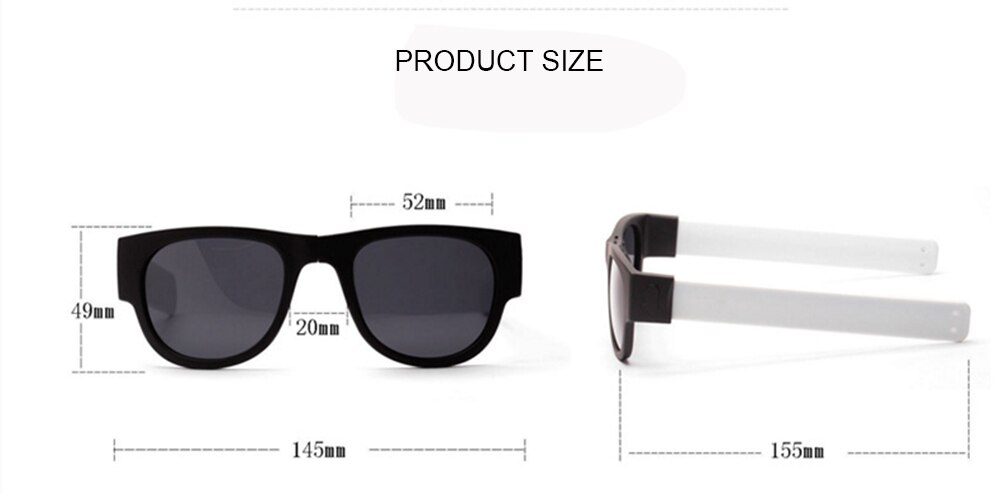 Wristband Sunglasses Sports Glasses for Men Women Foldable Fashion Driving Cycling anti-falling