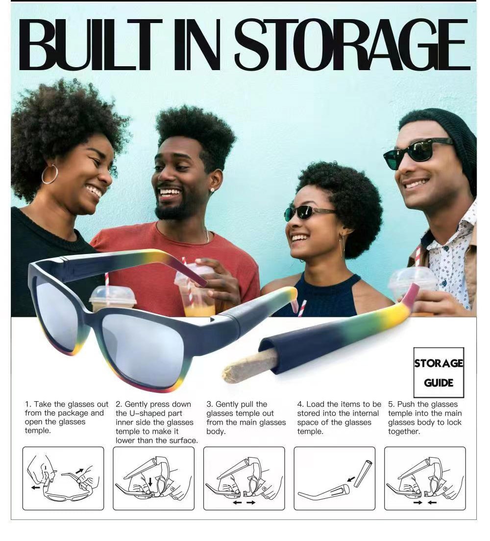 Storage Removable Glasses Holder Sunglasses Accessories Gifts for Men